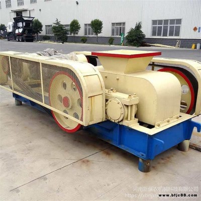石灰大理石一體式制砂機 上下對輥制砂機 陶瓷鵝軟石對輥制砂機 小型碎石機