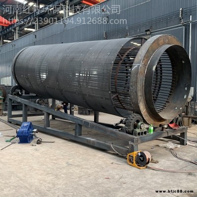 大型砂石分篩機 全自動滾筒篩石機 礦用砂石分離無軸圓滾篩