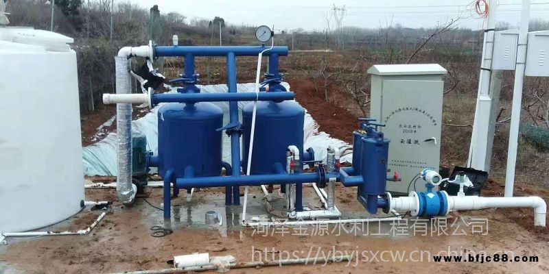 全自動反沖洗砂石過濾器水肥一體化設備灌溉手動砂石過濾器 農業生產
