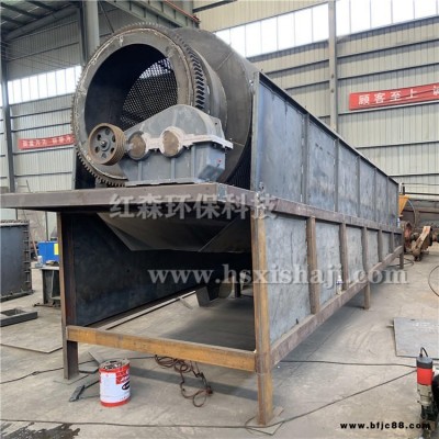 大型礦山篩分設備廠家 砂石無軸滾筒篩 砂石滾筒篩篩分設備 砂土分離機