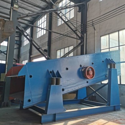 砂石分離篩機(jī)礦用振動篩子大型篩沙設(shè)備砂石廠用電動篩沙分離機(jī)