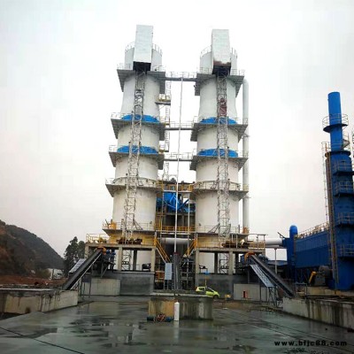 白灰加工設備 機械化石灰立窯生產線 歡迎咨詢 萬達環保