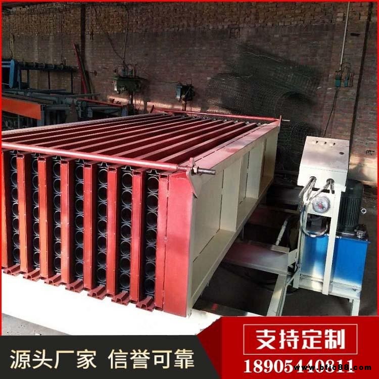 永樂石膏墻板設備 石膏墻板成型機 出板翻板設備 實芯空芯都可生產(chǎn)