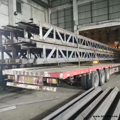煙臺格構柱350*350 地鐵支護格構柱 材質Q355B 建合廠家加工生產
