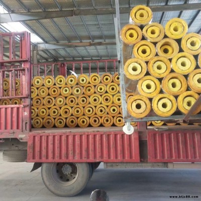 錦宸保溫巖棉管 工業(yè)管道隔熱巖棉保溫管 隔音防潮防火巖棉管