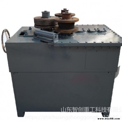 智創 80型角鋼彎圓機   液壓數控彎圓機