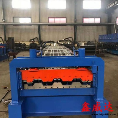 鑫威達(dá)壓瓦機(jī) 長(zhǎng)期供應(yīng) 輕鋼結(jié)構(gòu)樓承板機(jī) 鋼結(jié)構(gòu)樓承板設(shè)備 樓層板成型設(shè)備
