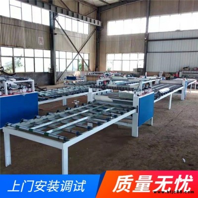 櫥柜門(mén)平貼機(jī) 自動(dòng)放卷 木飾面板保護(hù)膜貼膜機(jī) 自動(dòng)上板 大號(hào)板貼面機(jī)