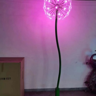 戶外蒲公英景觀燈戶外景觀大型蒲公英燈裝置銘星廠家位于國際燈飾生產基地橫欄鎮(zhèn)一條龍服務