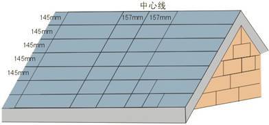 油氈瓦單層標準型玻纖瓦屋頂房頂瓦片防水隔熱 別墅瓦 瀝青瓦 玻纖瓦示例圖5