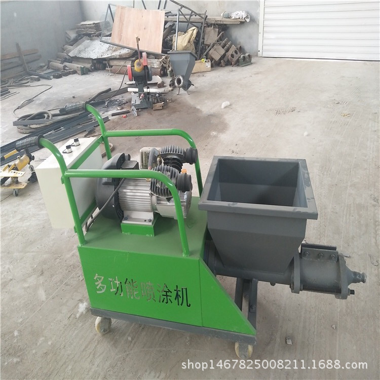 主營新款多功能小型膩子噴涂機 水泥石灰砂漿噴涂機 自動噴涂機示例圖2