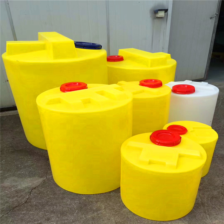 500L環(huán)保塑料攪拌桶  祥盛500升石灰攪拌罐 500L污水處理加藥桶