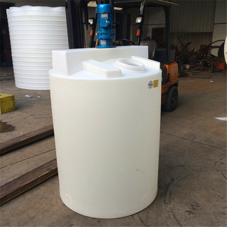 500L環(huán)保塑料攪拌桶  祥盛500升石灰攪拌罐 500L污水處理加藥桶