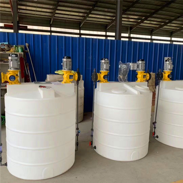 500L環(huán)保塑料攪拌桶  祥盛500升石灰攪拌罐 500L污水處理加藥桶