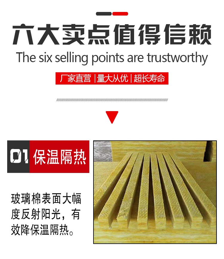 超細(xì)玻璃棉板  離心玻璃棉板  隔音玻璃棉板 環(huán)亞  質(zhì)優(yōu)價廉示例圖3
